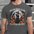 Salem Book Club Gothic Witch Vintage Halloween Art Unisex Jersey T-Shirt Salem Book Club Gothic Witch Vintage Halloween Art Unisex Jersey T-Shirt