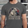 Sarcastic Proud Anti Social Member Of Introverted Book Club Unisex Jersey T-Shirt Sarcastic Proud Anti Social Member Of Introverted Book Club Unisex Jersey T-Shirt