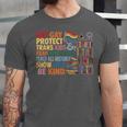 Say Gay Protect Trans Kids Read Banned Books LGBTQ Gay Pride Unisex Jersey T-Shirt