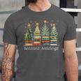 Seasons Readings All Booked For Christmas Book Reading Lover Unisex Jersey T-Shirt Seasons Readings All Booked For Christmas Book Reading Lover Unisex Jersey T-Shirt