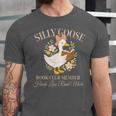 Silly Goose Book Club Member Reading Lover Unisex Jersey T-Shirt Silly Goose Book Club Member Reading Lover Unisex Jersey T-Shirt