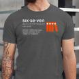 Six Seven Meme Reading Book Lover 6-7 67 Definition Unisex Jersey T-Shirt Six Seven Meme Reading Book Lover 6-7 67 Definition Unisex Jersey T-Shirt