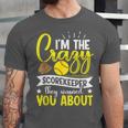 Softball Scorekeeper For a Score Book Keeper Unisex Jersey T-Shirt Softball Scorekeeper For a Score Book Keeper Unisex Jersey T-Shirt