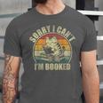 Sorry I Can't I'm Booked Reading For Cat Lover For Men Women Unisex Jersey T-Shirt Sorry I Can't I'm Booked Reading For Cat Lover For Men Women Unisex Jersey T-Shirt