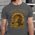 Speak Friend Enter Bookshop Magic Panther Unisex Jersey T-Shirt Speak Friend Enter Bookshop Magic Panther Unisex Jersey T-Shirt