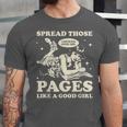 Spread Those Pages Like A Good Girl Shirt Smutty Spicy Book Unisex Jersey T-Shirt Spread Those Pages Like A Good Girl Shirt Smutty Spicy Book Unisex Jersey T-Shirt