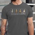 Stamp It's A Good Day To Read A Book Silly Goose Reading Unisex Jersey T-Shirt Stamp It's A Good Day To Read A Book Silly Goose Reading Unisex Jersey T-Shirt