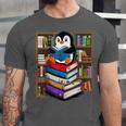 Teacher Librarian Kawaii Penguin Book Lover Penguin Unisex Jersey T-Shirt