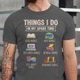 Things I Do In My Spare Time Book Reader Book Reading Lover Unisex Jersey T-Shirt Things I Do In My Spare Time Book Reader Book Reading Lover Unisex Jersey T-Shirt