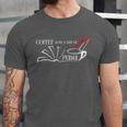 Thriller Book Fan Coffee With A Side Of Murder Unisex Jersey T-Shirt Thriller Book Fan Coffee With A Side Of Murder Unisex Jersey T-Shirt