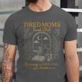 Tired Mom Book Club Running On Coffee Chaos And Chapters Unisex Jersey T-Shirt Tired Mom Book Club Running On Coffee Chaos And Chapters Unisex Jersey T-Shirt