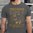 Tired Mom Club Bookish Things Booktrovert Book Lover Unisex Jersey T-Shirt