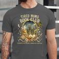Tired Moms Book Club Cozy Night Coffee Reading Cat Unisex Jersey T-Shirt Tired Moms Book Club Cozy Night Coffee Reading Cat Unisex Jersey T-Shirt