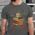 Tis The Season To Be Bookish Christmas Seasons Book Readings Unisex Jersey T-Shirt