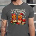 ’Tis The Season To Be Reading Book Lover Unisex Jersey T-Shirt ’Tis The Season To Be Reading Book Lover Unisex Jersey T-Shirt