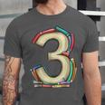 Toddler 3rd Birthday Books Themed 3 Year Old Boys Kids Girls Unisex Jersey T-Shirt