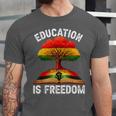 History Education Is Freedom Books Black History Unisex Jersey T-Shirt History Education Is Freedom Books Black History Unisex Jersey T-Shirt