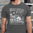 Unapologetically Anti Social Book Club Introvert Reader Unisex Jersey T-Shirt Unapologetically Anti Social Book Club Introvert Reader Unisex Jersey T-Shirt