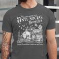 Unapologetically Antisocial Book Club Meets Weekly Retro Unisex Jersey T-Shirt Unapologetically Antisocial Book Club Meets Weekly Retro Unisex Jersey T-Shirt