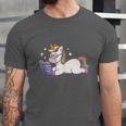 Unicorn Bookworm Believe In Yourself Cute And Inspirational Unisex Jersey T-Shirt