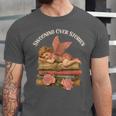 Valentine's Swooning Over Stories Cupid And Book Lover Tee Unisex Jersey T-Shirt