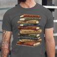 Vintage Books History Retro Book Lover Teacher Unisex Jersey T-Shirt Vintage Books History Retro Book Lover Teacher Unisex Jersey T-Shirt