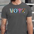 Vote Reproductive Right BLM Political Activism Lgbtq Book Unisex Jersey T-Shirt Vote Reproductive Right BLM Political Activism Lgbtq Book Unisex Jersey T-Shirt