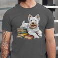 West Highland Terrier Books Dog Breed Westie For Men Women Kids Unisex Jersey T-Shirt