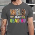 Wild About Reading Library Day Reading Books & Bookworm Unisex Jersey T-Shirt Wild About Reading Library Day Reading Books & Bookworm Unisex Jersey T-Shirt