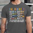 I Will Read Books On A Boat Fun Reading Lover Unisex Jersey T-Shirt I Will Read Books On A Boat Fun Reading Lover Unisex Jersey T-Shirt