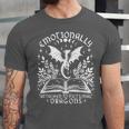 Women Dragons Bookish Fantasy Book Club Book Lover Reader Unisex Jersey T-Shirt