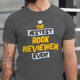 Women's Best Book Reviewer Critic Job Occupation Unisex Jersey T-Shirt