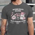 Women's Nothing Beats Reading Book Lover Statement Unisex Jersey T-Shirt Women's Nothing Beats Reading Book Lover Statement Unisex Jersey T-Shirt