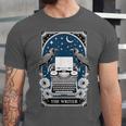 The Writer Typewriter Crow Writing Journalist Book Writer Unisex Jersey T-Shirt