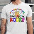100 Days In The Book Fun 100 Days Of School Boy Girl Teacher Unisex Jersey T-Shirt