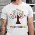 100 Days In The Books Reading Teacher 100th Day Of School Premium Tri-Blend Unisex Jersey T-Shirt 100 Days In The Books Reading Teacher 100th Day Of School Premium Tri-Blend Unisex Jersey T-Shirt