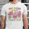 100th Day Of School Teacher 100 Days Coffee Books Unisex Jersey T-Shirt 100th Day Of School Teacher 100 Days Coffee Books Unisex Jersey T-Shirt