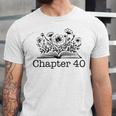 40th Birthday Chapter 40 Reading Book Lover 40 Year Old Unisex Jersey T-Shirt 40th Birthday Chapter 40 Reading Book Lover 40 Year Old Unisex Jersey T-Shirt