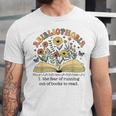 Abibliophobia Wildflower Reading Bookworm Book Reader Unisex Jersey T-Shirt