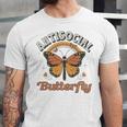 Antisocial Butterfly Tee For Introvert Men Women Girls Unisex Jersey T-Shirt