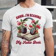 Audiobook Lover Bookish Shhh I'm Listening My Audio Book Unisex Jersey T-Shirt