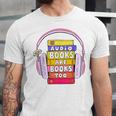 Audiobooks Are Books Too – Bookworm Nerd Reading Geek Unisex Jersey T-Shirt Audiobooks Are Books Too – Bookworm Nerd Reading Geek Unisex Jersey T-Shirt