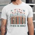 Im With The Banned Book Readers Librarian Read Banned Books Unisex Jersey T-Shirt