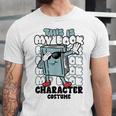 This Is My Book Character Costume Reading Book Lover Unisex Jersey T-Shirt This Is My Book Character Costume Reading Book Lover Unisex Jersey T-Shirt