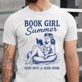 Book Girl Summer Unisex Jersey T-Shirt Book Girl Summer Unisex Jersey T-Shirt