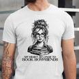 Book Lover Bent Over a Book Unisex Jersey T-Shirt Book Lover Bent Over a Book Unisex Jersey T-Shirt