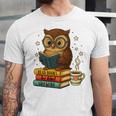 Book Lover Owl Reading Bookish Library Read Books Be Kind Unisex Jersey T-Shirt Book Lover Owl Reading Bookish Library Read Books Be Kind Unisex Jersey T-Shirt