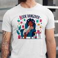 Book Lover Graphic Tee Book Hangover Premium Tri-Blend Unisex Jersey T-Shirt
