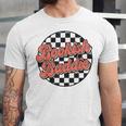 Bookish Baddie Retro Aesthetic Typography Unisex Jersey T-Shirt