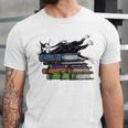 Books Cats Life Is Sweet Cats Books Lover Men Women Unisex Jersey T-Shirt Books Cats Life Is Sweet Cats Books Lover Men Women Unisex Jersey T-Shirt